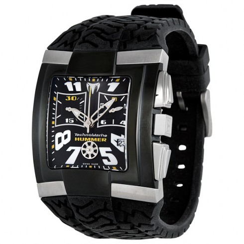 Technomarine Hummer Black Dial Stainless Steel Men's Watch XSMSH watches