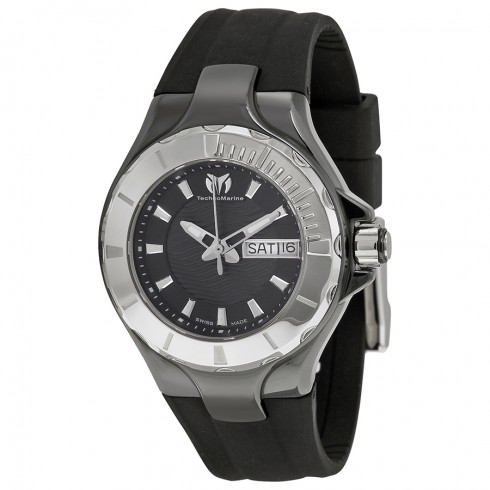 Technomarine Black Dial Ceramic Unisex Watch 110026 watches