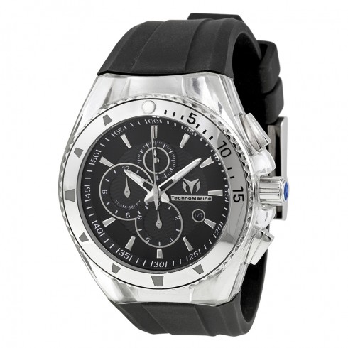Technomarine Cruise Black Dial Chronograph Men's Watch 110048 watches