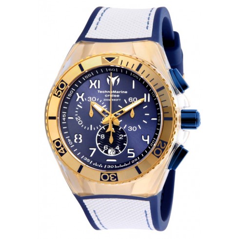 Technomarine Cruise California Blue Dial Chronograph Men's Watch 115010 watches