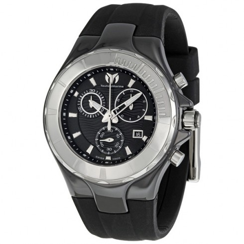 Technomarine Cruise Ceramic Black Dial Chronograph Unisex Watch 110028 watches