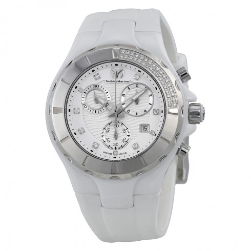 Technomarine Cruise Ceramic White Dial Chronograph Unisex Watch 110031 watches