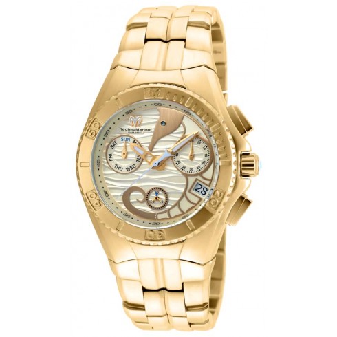 Technomarine Cruise Dream Champagne Silver Dial Gold-plated Men's Watch 115091 watches
