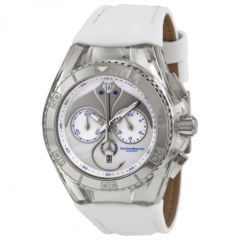 Technomarine Cruise Dream Chronograph Stingray Mother of Pearl Dial Stainless Steel Unisex Watch 113002 watches