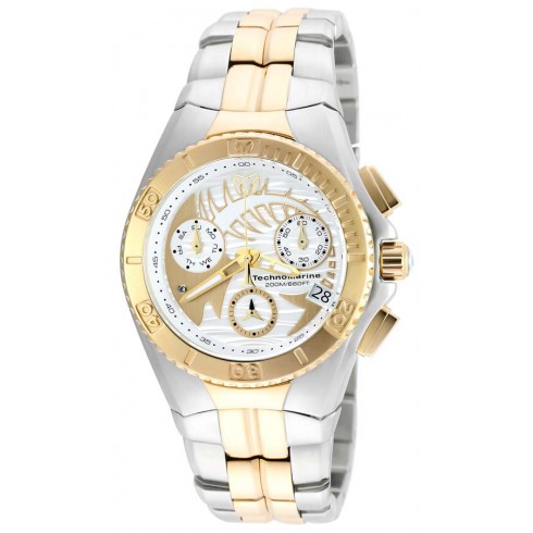 Technomarine Cruise Dream White and Gold Dial Two-tone Men's Watch 115197 watches