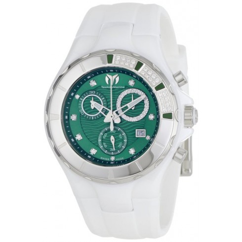 TechnoMarine Cruise Green Dial Ladies Watch 110076 watches