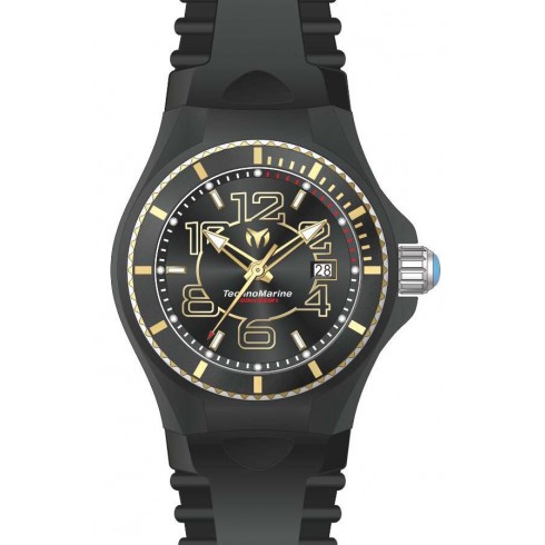 Technomarine Cruise JellyFish Black Dial Black Silicone Ladies Watch 115131 watches