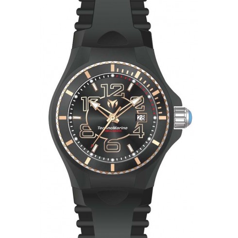 Technomarine Cruise JellyFish Black Dial Black Silicone Ladies Watch 115136 watches