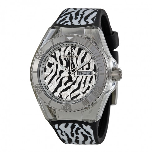 Technomarine Cruise Jungle Black and White Unisex Watch 114016 watches