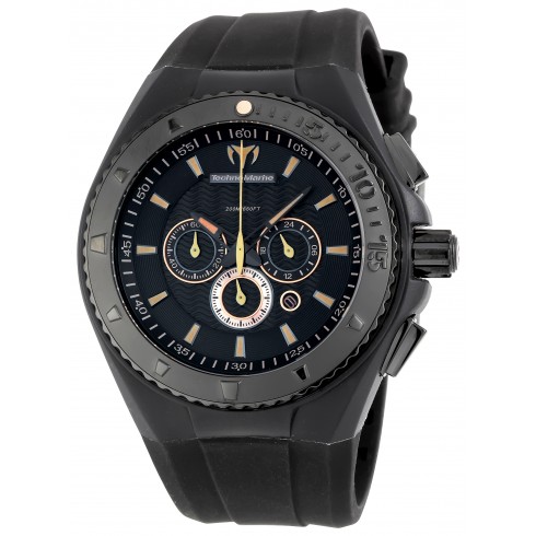 Technomarine Cruise Night Vision Chrono Black And Copper Watch 109047 watches