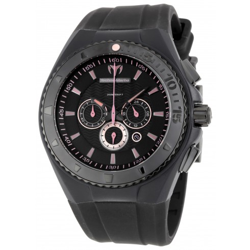 Technomarine Cruise Night Vision Chrono Black And Coral Men's Watch 109046 watches