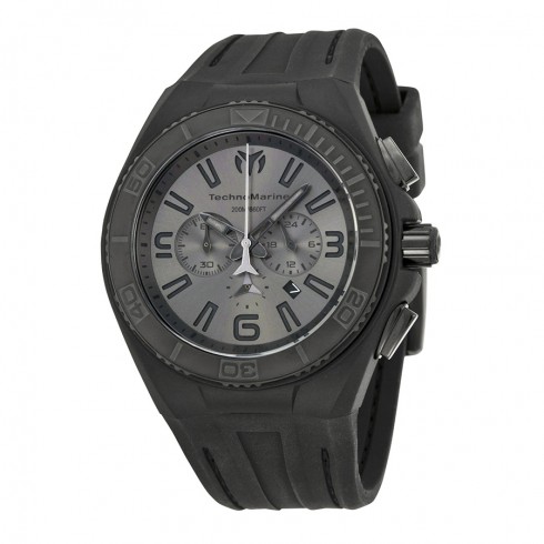 Technomarine Cruise Night Vision II Chronograph All Black PVD Men's Watch 112004 watches