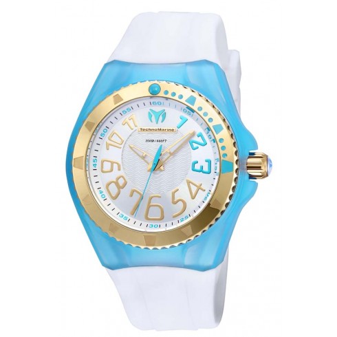 Technomarine Cruise Original Silver Dial White Silicone Ladies Watch 115227 watches