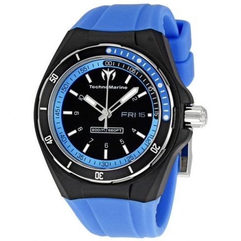 Technomarine Cruise Sport Blue and Black Men's Watch 111018 watches