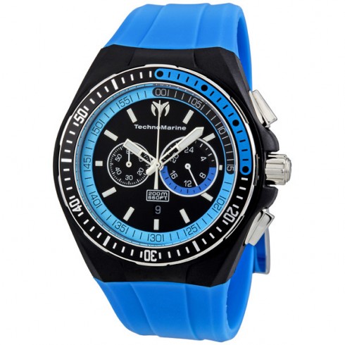 Technomarine Cruise Sport Blue Rubber Strap Men's Watch 111029 watches