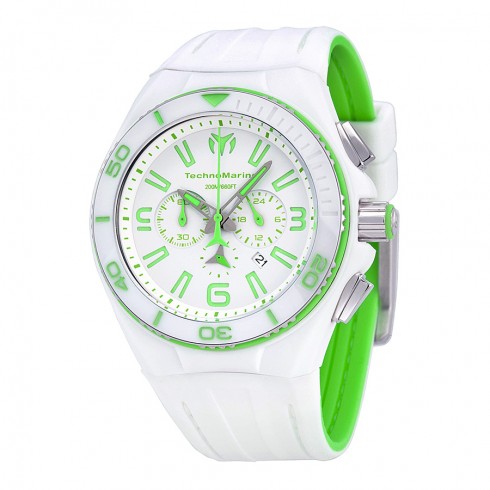 TechnoMarine Cruise White Dial Night Vision II Unisex Watch 113013 watches