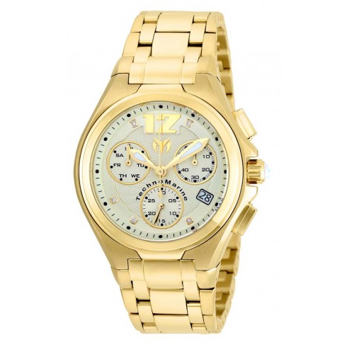 Technomarine Manta Neo Classic Chronograph Gold Dial Men's Watch 215015 watches