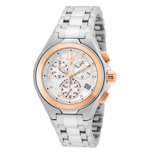 Technomarine Manta Neo Classic Chronograph Silver Dial Ladies Watch 215023 watches