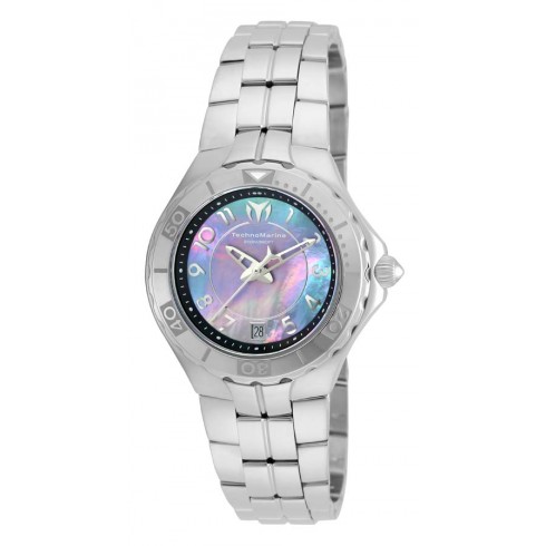 Technomarine Sea Pearl Black Mother of Pearl Dial Stainless Steel Ladies Watch 715011 watches