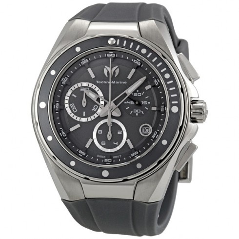 Technomarine Steel Regular Grey Dial Chronograph Unisex Watch 110008 watches