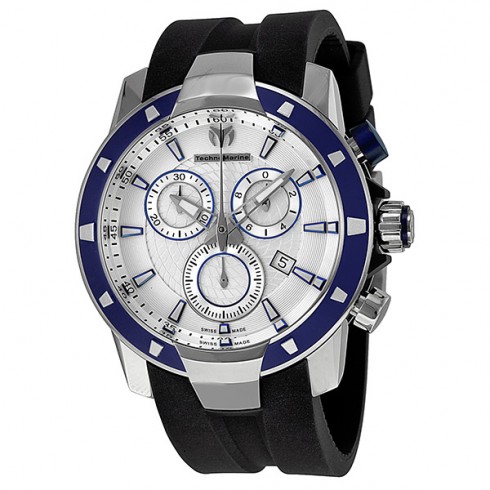 Technomarine UF6 Magnum Chronograph Silver Dial Men's Watch 609023 watches