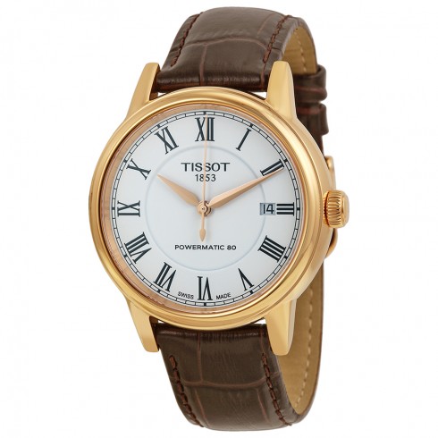 Tissot Carson Powermatic Rose Gold PVD Men's Watch T0854073601300 watches