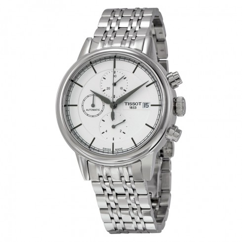 Tissot Carson Silver Dial Stainless Steel Men's Watch T0854271101100 watches