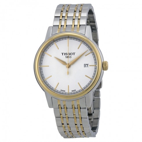 Tissot Carson White Dial Two-tone Men's Watch T0854102201100 watches
