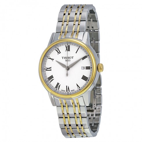 Tissot Carson White Dial Two-tone Men's Watch T0854102201300 watches