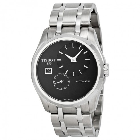 Tissot Couturier Automatic Black Dial Stainless Steel Men's Watch T0354281105100 watches