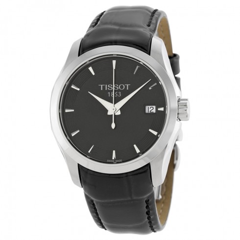 Tissot Couturier Black Dial Ladies Watch T0352101605100 watches