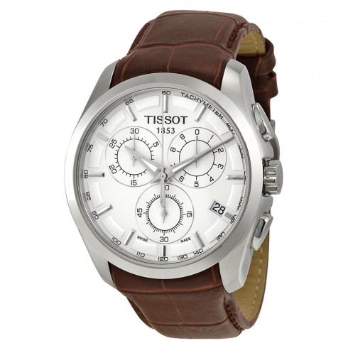Tissot Couturier Silver Dial Chronograph Men's Watch T0356171603100 watches