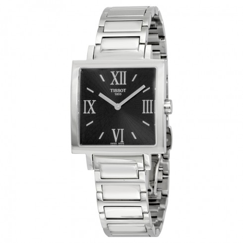 Tissot Happy Chic Black Dial Stainless Steel Ladies Watch T034.309.11.053.00 watches