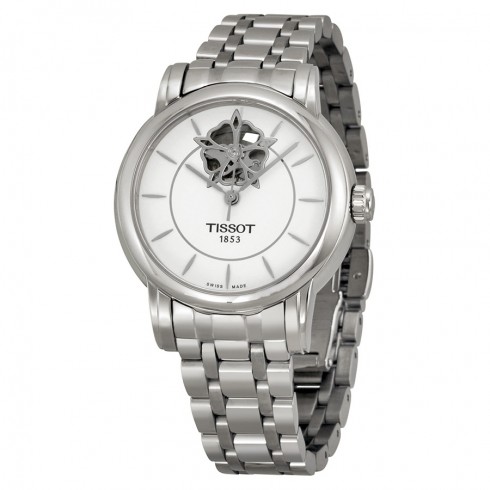 Tissot Lady Heart Automatic White Dial Stainless Steel Ladies Watch T0502071101104 watches