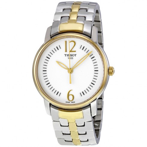 Tissot Lady Round Trend Silver PVD Ladies Watch T0522102203700 watches
