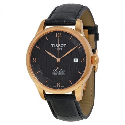 Tissot Le Locle Automatic COSC Black PVD Men's Watch T0064083605700 watches