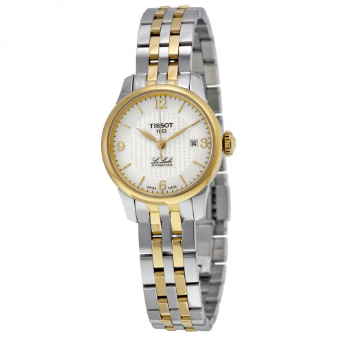 Tissot Le Locle Automatic Silver Dial Two-tone Ladies Watch T41218334 watches