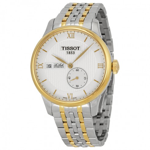 Tissot Le Locle Automatic Silver Dial Two-tone Men's Watch T0064282203800 watches