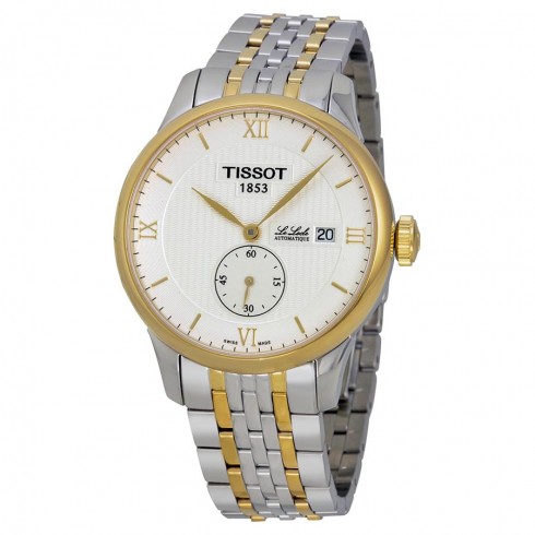 Tissot Le Locle Automatic White Dial Two-tone Men's Watch T0064282203801 watches