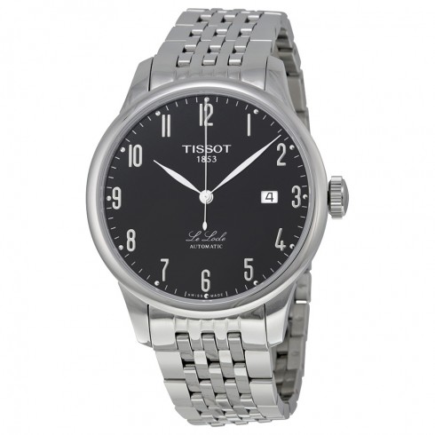 Tissot Le Locle Black Dial Stainless Steel Men's Watch T41148352 watches