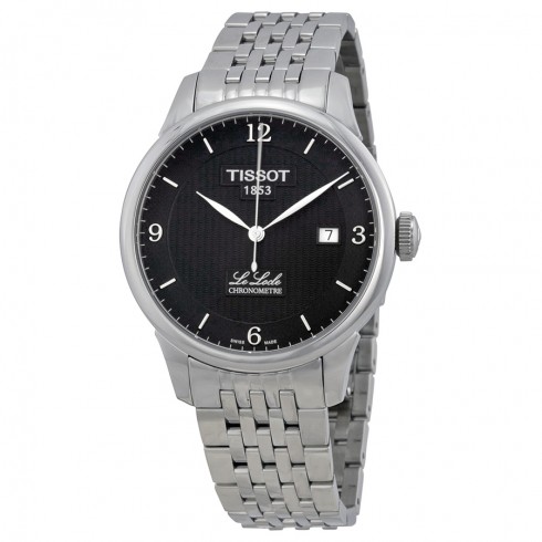 Tissot Le Locle Chronometre Black Dial Stainless Steel Men's Watch T0064081105700 watches