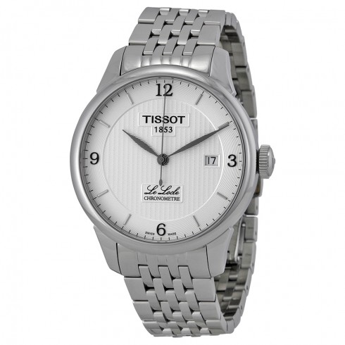 Tissot Le Locle Chronometre Silver Dial Stainless Steel Men's Watch T0064081103700 watches