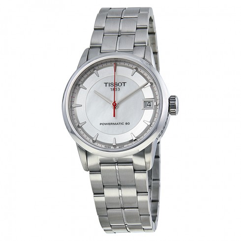 Tissot Luxury Asian Games Automatic Mother of Pearl Dial Stainless Steel Ladies Watch T0862071111101 watches
