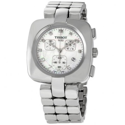 Tissot Odaci-T Mother of Pearl Chronograph Ladies Watch T0203171111700 watches