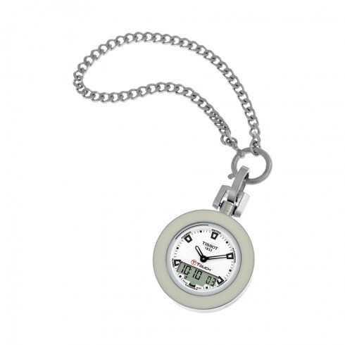 Tissot Pocket Touch White Dial Stainless Steel Case Men's Quartz Watch T8574201901100 watches