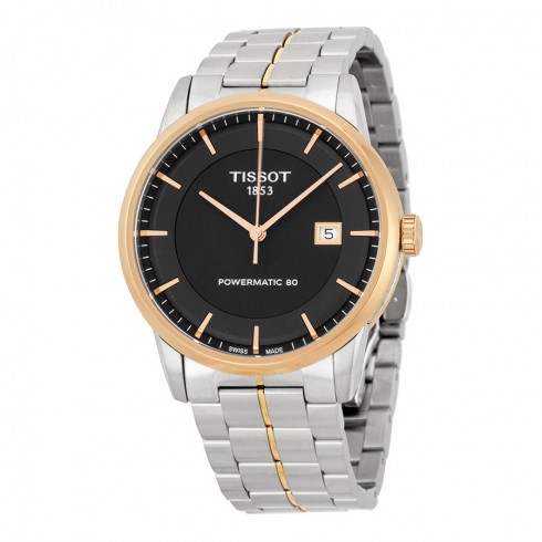 Tissot Powermatic 80 Black Dial Stainless Steel Men's Watch T0864072205100 watches