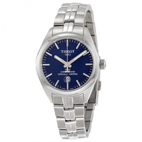 Replica Tissot PR 100 Quartz COSC Lady Blue Dial Stainless Steel Watch T1012511104100 Watch