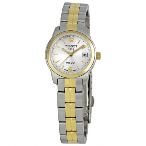 Tissot PR100 Two-tone Ladies Watch T049.210.22.037.00 watches