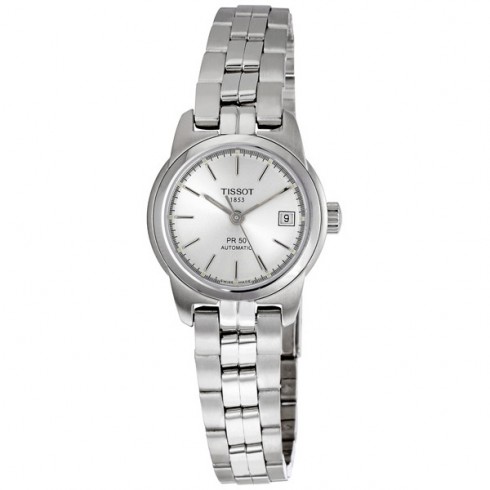 Tissot PR50 Steel Silver Ladies Watch T34.1.283.31 watches