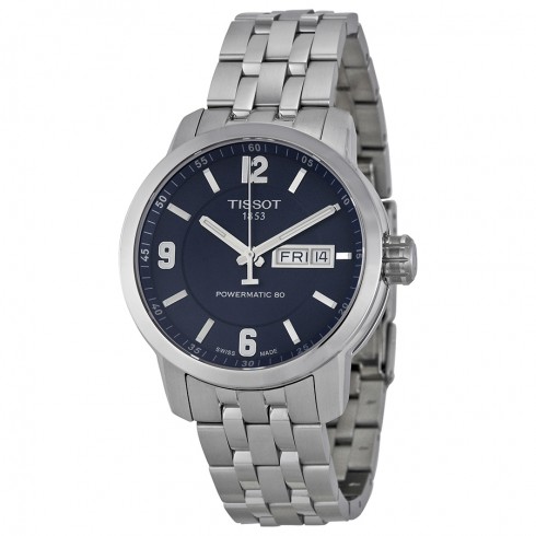 Tissot PRC 200 Powermatic 80 Automatic Blue Dial Stainless Steel Men's Watch T0554301104700 watches